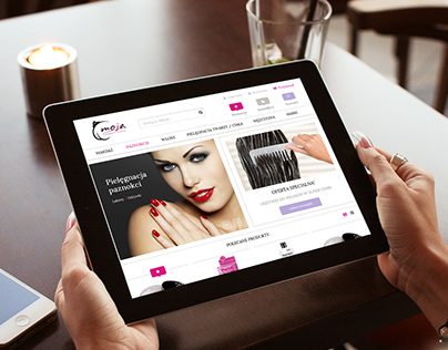 Online shop redesign | moja-kosmetyczka.com