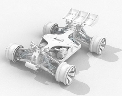 The OpenRC 3D Printable RC Car