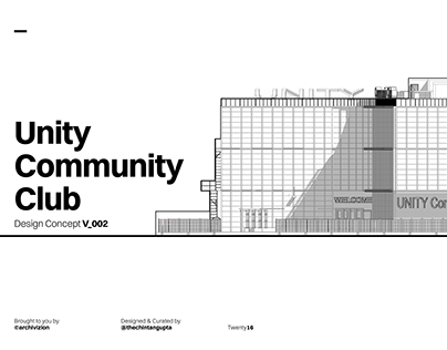 Unity Community Club : Public Space Design