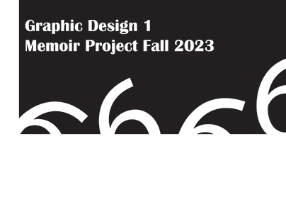 Graphic Design 1 Memoir Project