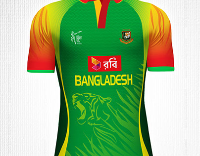 Jersey design For Bangladesh Cricket Team