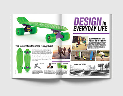 Design In Everyday Life - Magazine Layout