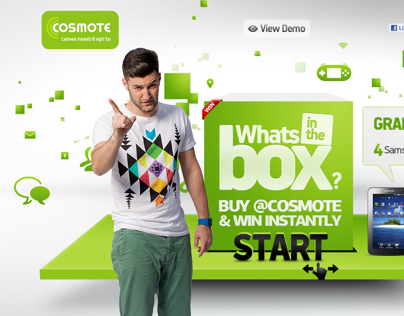 Cosmote Romania Message in the Box