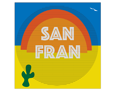 San Fran Illustration Album Art