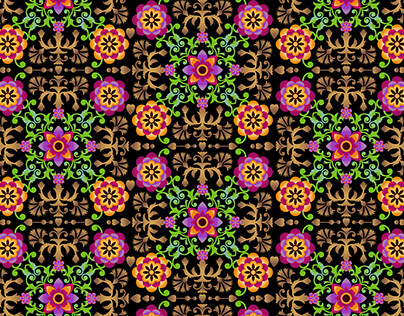 FLORAL COLLAGE : PATTERNS PROJECT