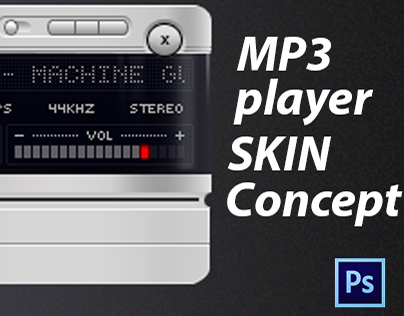 MP3 music player skin concept