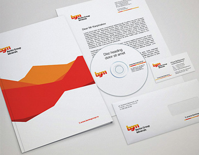 Chemical company corporate identity