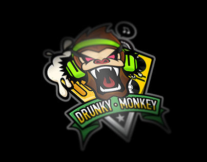 drunky monkey logo 2