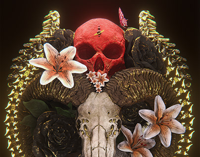 An Ode to Death - Skull Art Collection