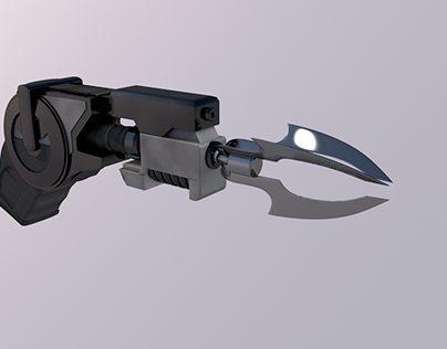 Grapple Gun 3D Model