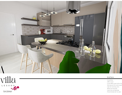 Villa Lesvos Kitchen Design