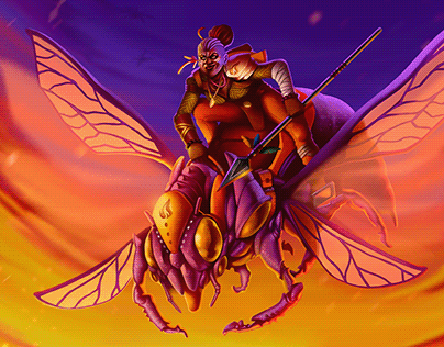 Bug Warrior #drawthisinyourstyle