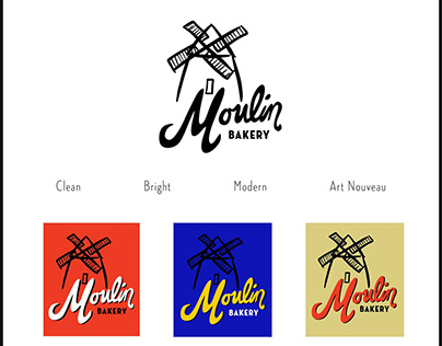 Moulin Bakery Branding