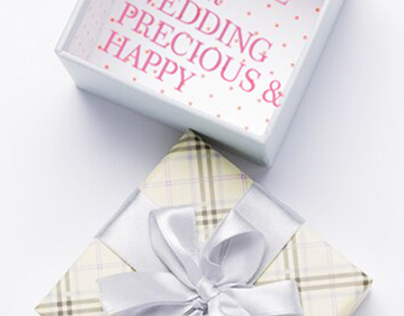happy wedding gift box