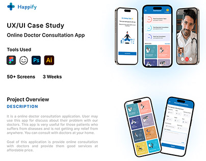Project thumbnail - Online Doctor Consultation App