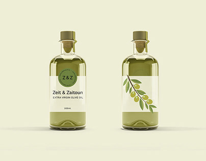 "Zeit & Zaitoun" Olive Oil | Branding