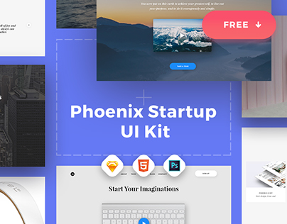 Phoenix Startup UI Kit / Free Samples