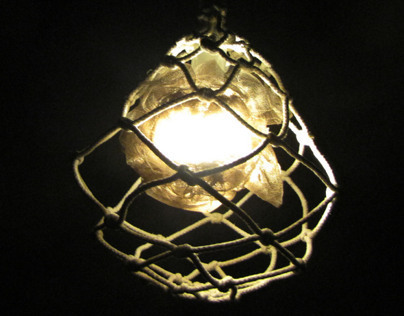 Knotted Rope Lamp