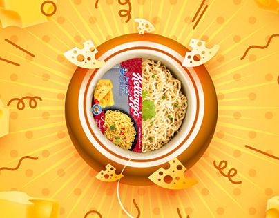 advertising campaign for Kellogg's Noodles products