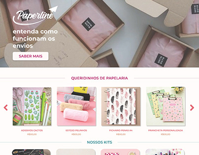 Paperline Website Design