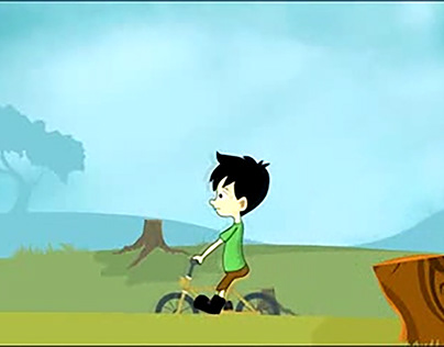BICYCLE MOV #2D Animation(Frame by frame)