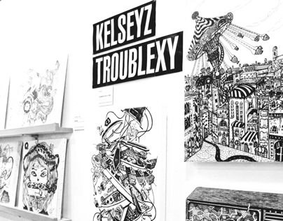 [ KELSEYZ - MY BLACK & WHITE Exhibition @ The Showcase]