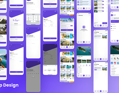 Tv.Trip App UI Design
