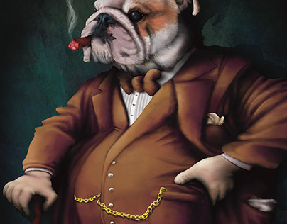 Churchill's dog