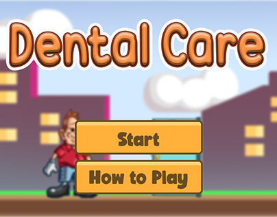 Dental Care Game UI Design