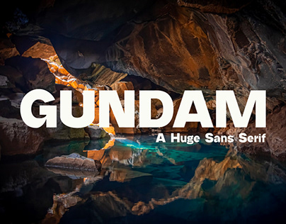 Gundam Huge Sans Serif