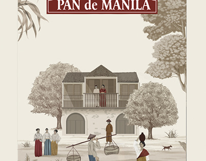 PAN DE MANILA Packaging Illustration