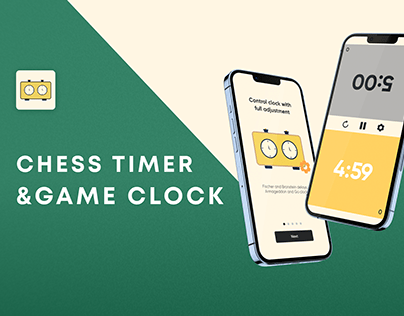 Chess Timer&Game Clock app UX/UI