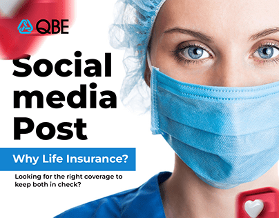 Social media post for Insurence Post