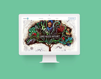 Conservation International Annual Report Landing Page