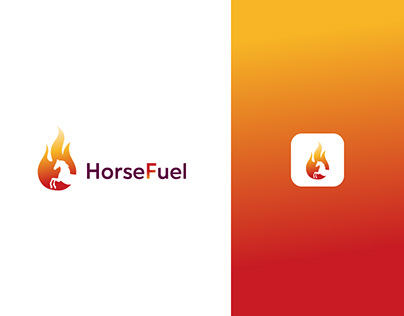 HorseFuel logo Design