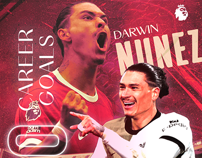 Banner/Flyer para Social Media - Darwin Nuñez 100 Goles