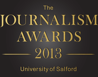 University of Salford Journalism Awards Logo