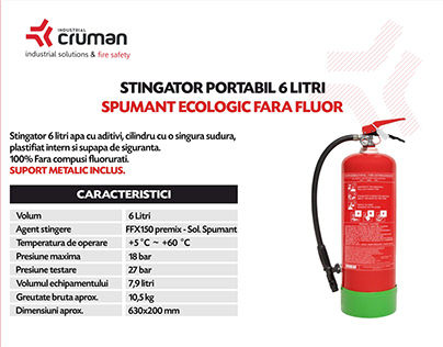 Fire extinguisher gadget flyers - A4 and A5 format
