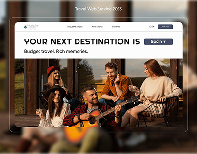 Design Travel Web Service | HOSTPIRE