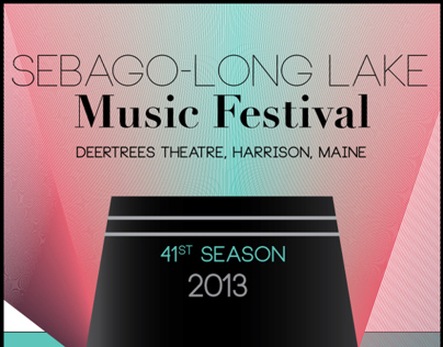 Sebago-Long Lake Music Festival Poster