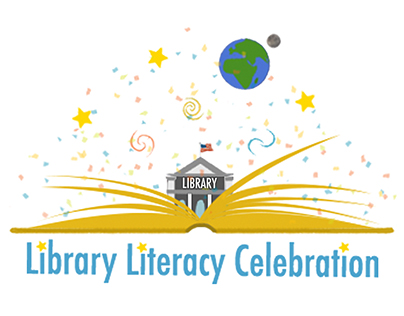 Library Literacy Celebration Logo