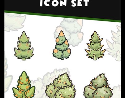 6 Cannabis Bud Vector Illustrations Free to Download
