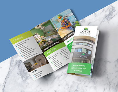Trifold Brochure for Private Hospital