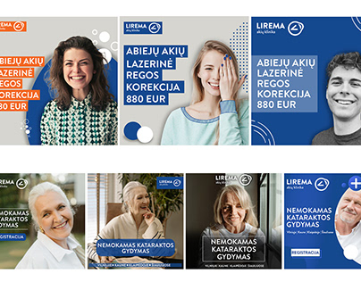 Collection of Social Media Designs | LIREMA Eye Clinic
