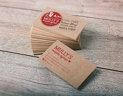 Mully's Maple Syrup Branding