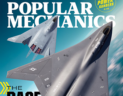 Popular Mechanics cover and interior illustration 07/21
