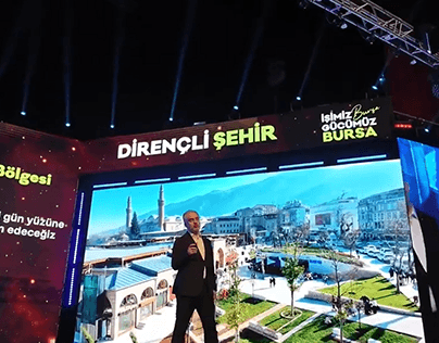 Bursa Election Launch Presentation Design
