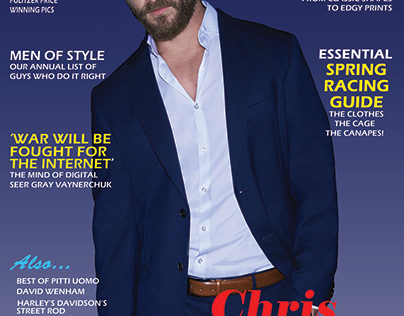 Chris hemsworth Fashion Magazine