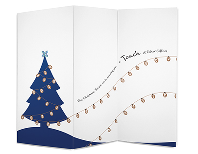 Client Design // Fisher Jeffries Christmas Card