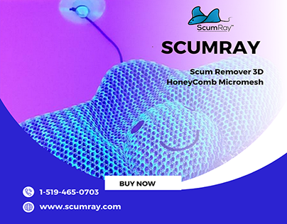 Scum Remover 3D HoneyComb Micromesh